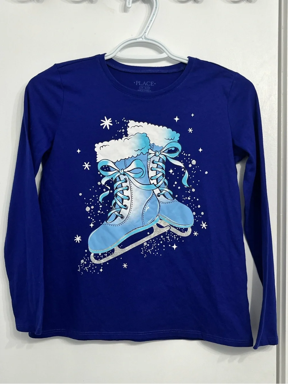 Girls Children’s Place L 10/12 Ice Long Sleeve Shirt